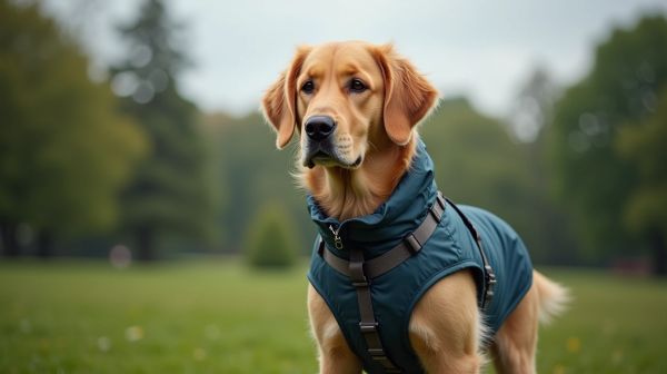 Manteau chien pratique et résistant pour une protection optimale